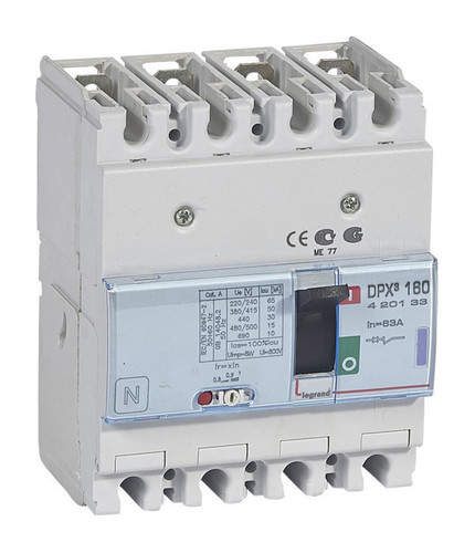 Силовой автомат Legrand DPX³, 50кА, 4P, 63А